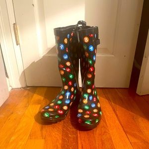 NYCT LOGO RAIN BOOTS, LIMITED EDITION